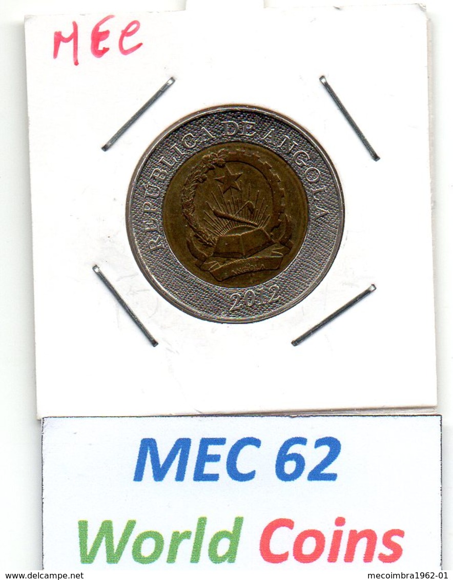 MEC 62 - REPUBLICA DE ANGOLA  10 KWANZAS 2012 - Angola