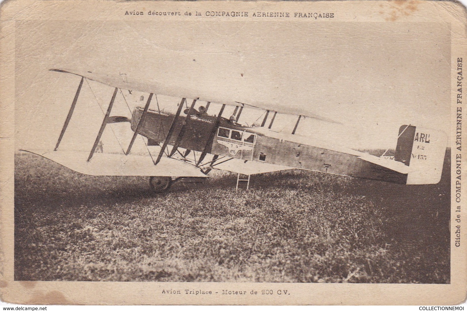 LOT DE 5 Cartes Postales D' AVIONS, (( Lot 7 )) - Autres & Non Classés