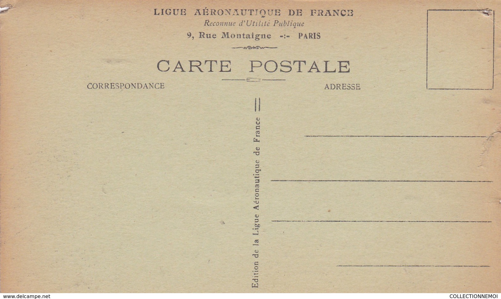 LOT DE 5 cartes postales d' AVIONS, (( lot 7 ))