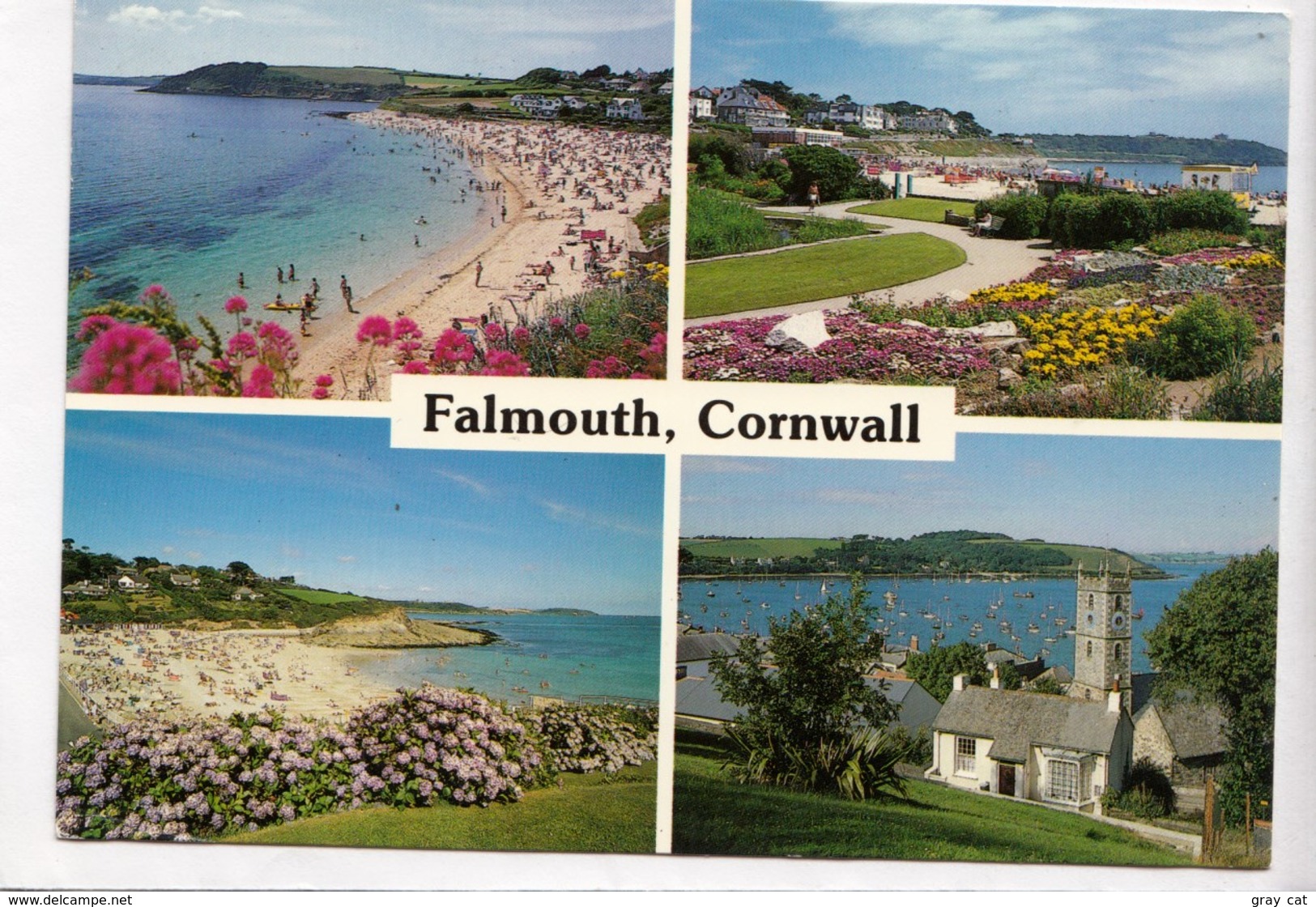 Falmouth, Cornwall, 1991 Used Postcard [23358] - Falmouth