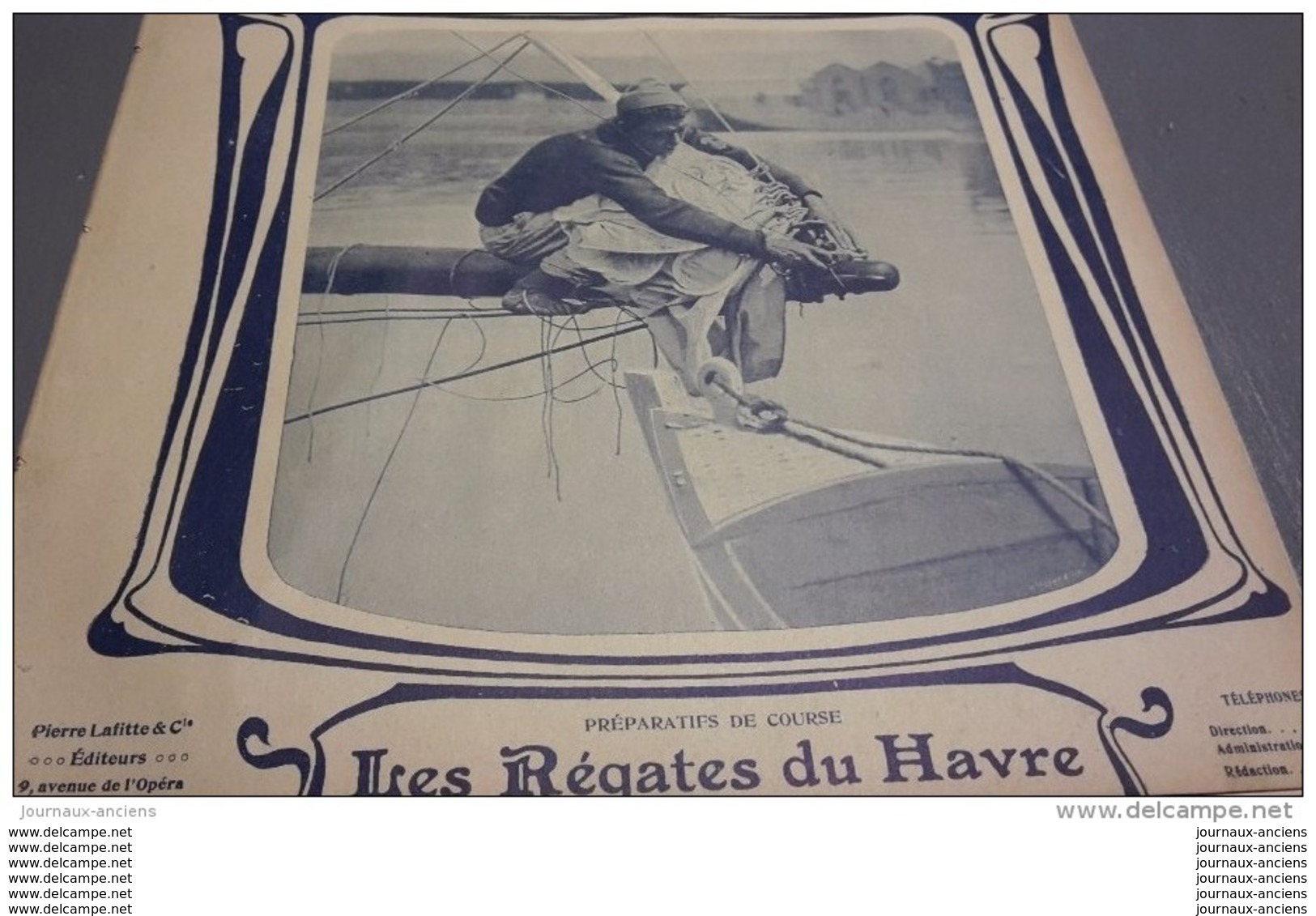 1901 REGATES DU HAVRE - ECOLE DE TOR DI QUINTO - PÊCHE DANS LA SEMOY - LA VIE AU GRAND AIR - 1900 - 1949