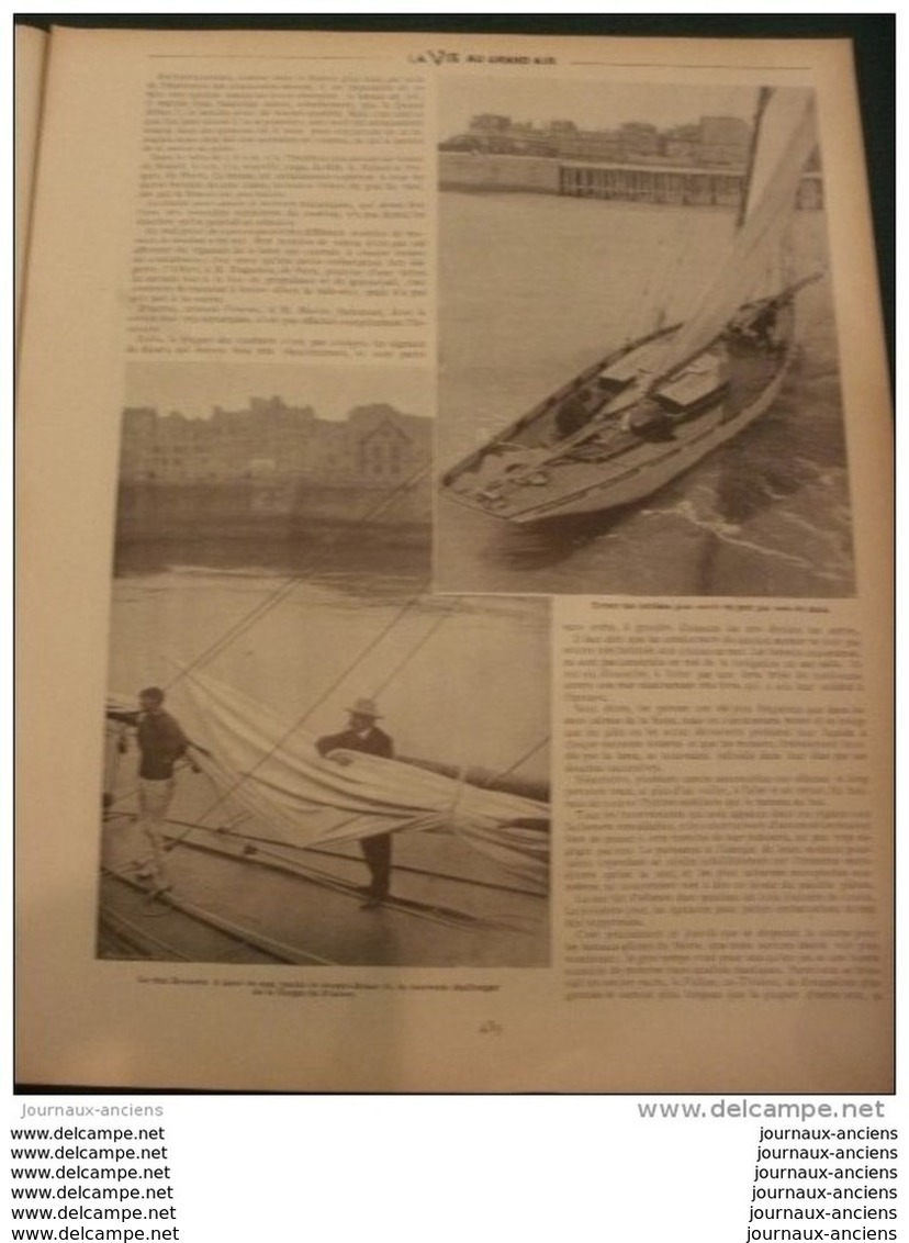 1901 REGATES DU HAVRE - ECOLE DE TOR DI QUINTO - PÊCHE DANS LA SEMOY - LA VIE AU GRAND AIR - 1900 - 1949