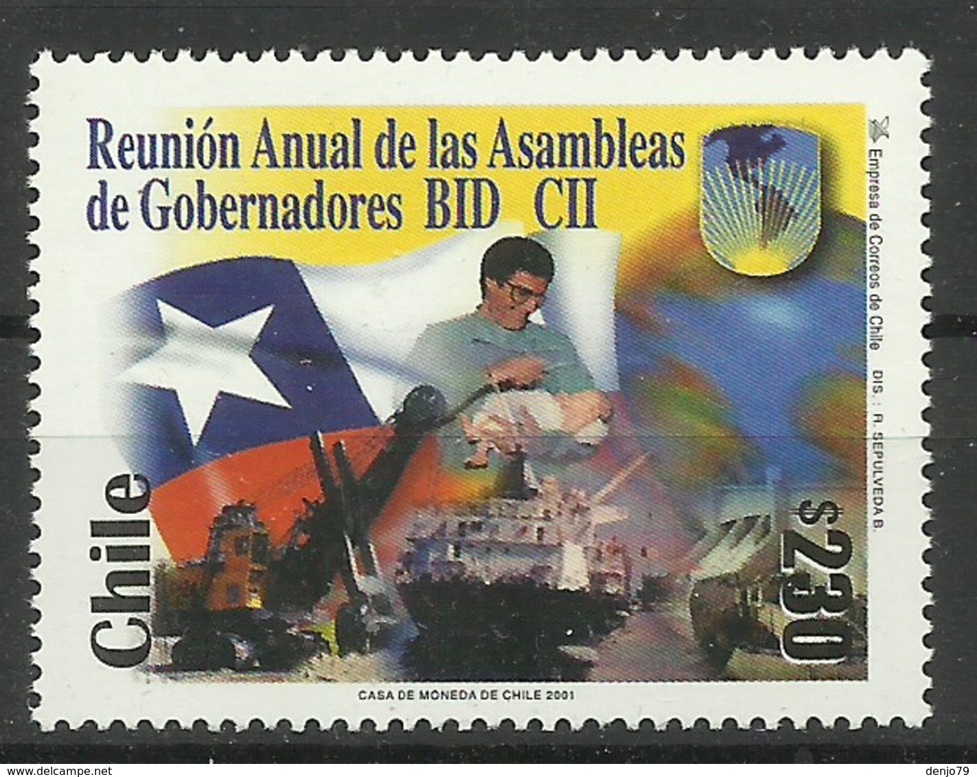 CHILE 2001 ANNUAL MEETING OF ASSEMBLY OF GOVERNORS MNH - Chile