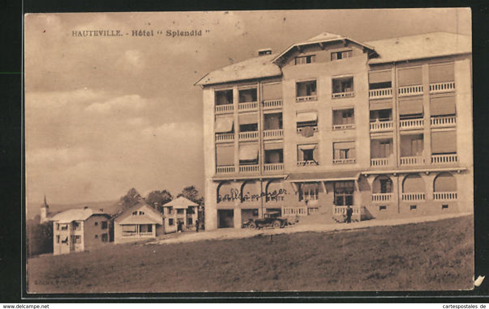 CPA Hauteville, Hotel Splendid - Non Classés