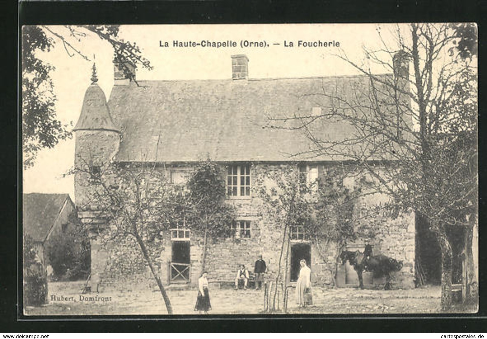 CPA La Haute-Chapelle, La Foucherie - Autres & Non Classés