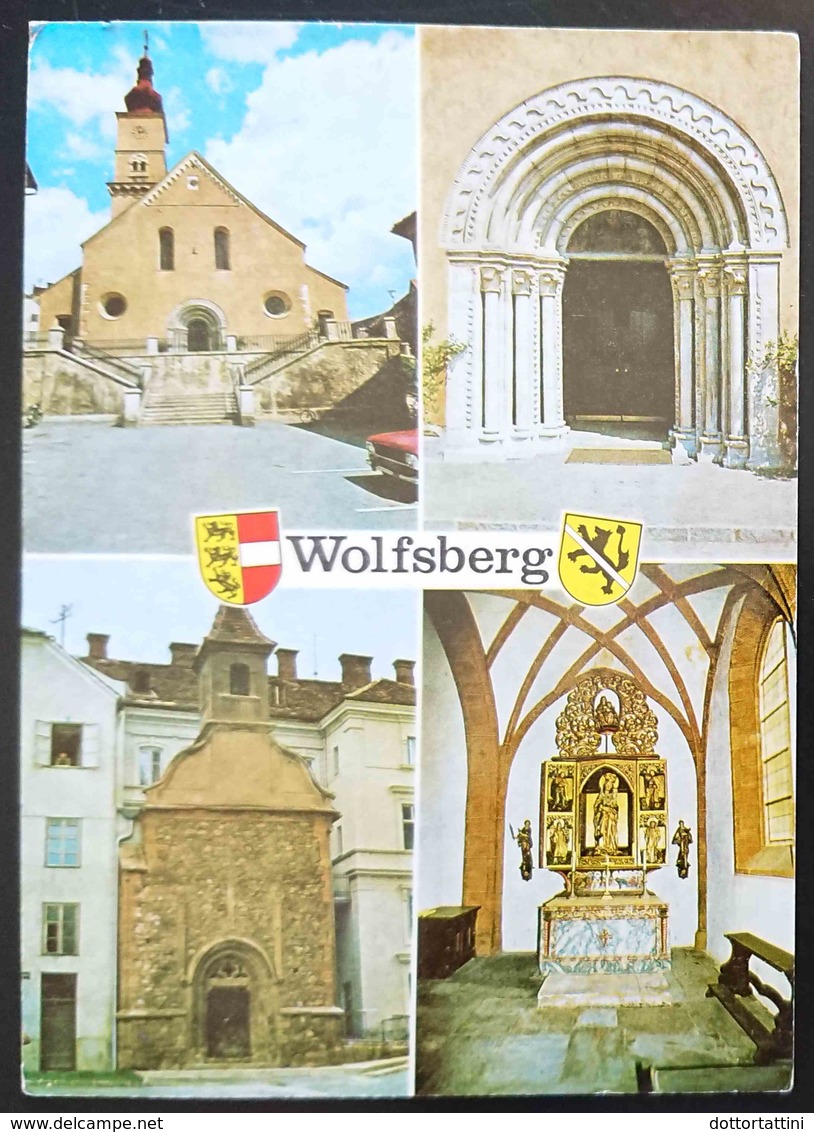 Wolfsberg - Multiview - Markuskirche, Anna-Backer-Kapelle, Spatgot, Flugelaltar Annakapelle  - Vg A2 - Wolfsberg