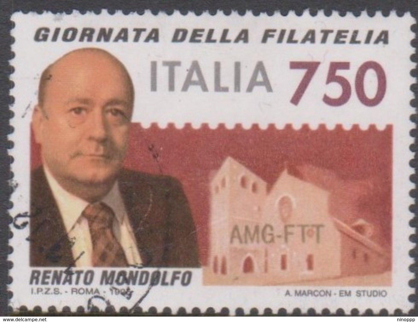 Italy Republic S 2193 1995 Philately Day, Used - 1991-00: Used