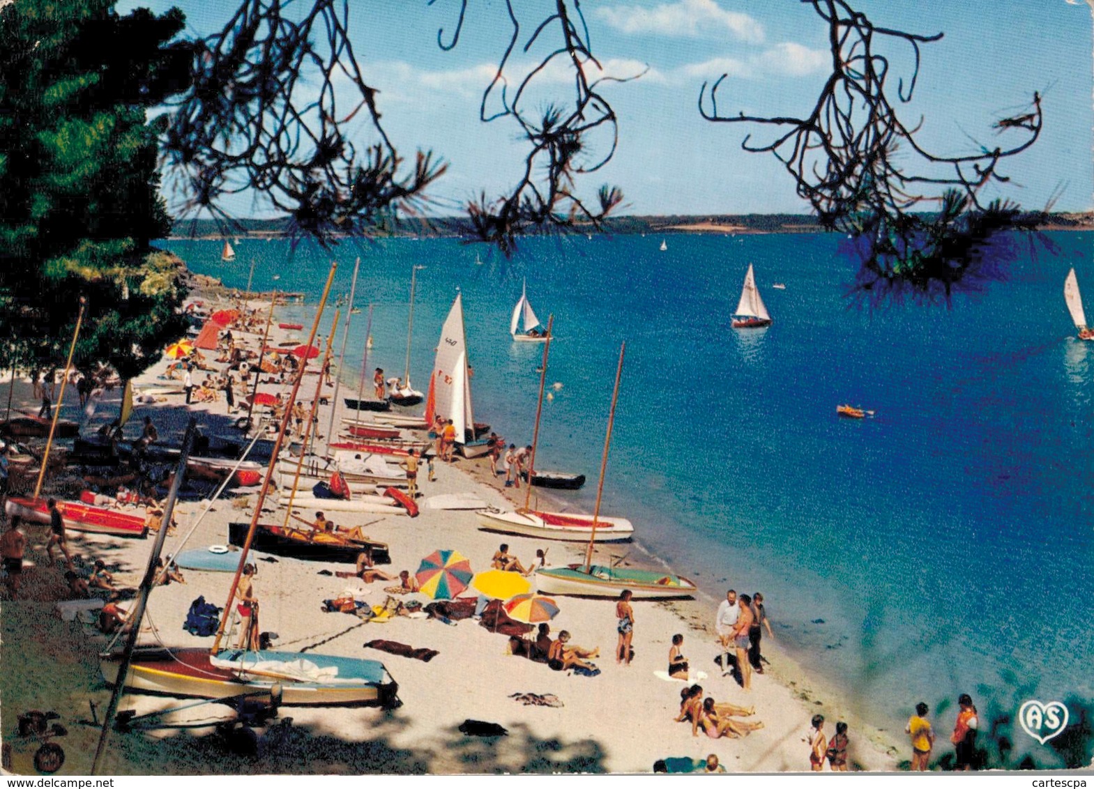 Beg Meil La Plage De La Roche Percée 1972  CPM Ou CPSM - Beg Meil