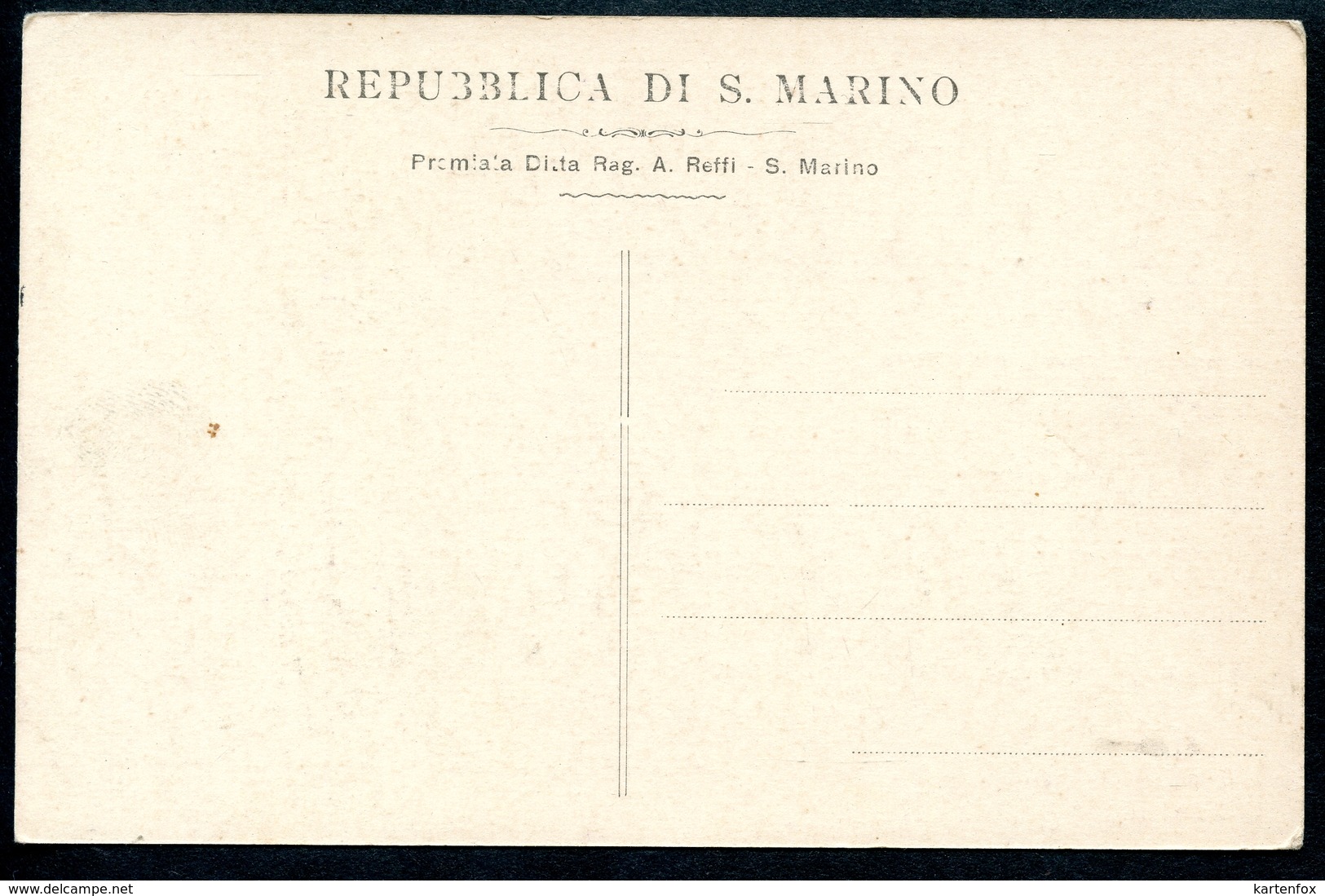 Repubblica Di S. Marino, Um 1910, Il Nuovo Palazzo Governativo E La Liberta, - San Marino