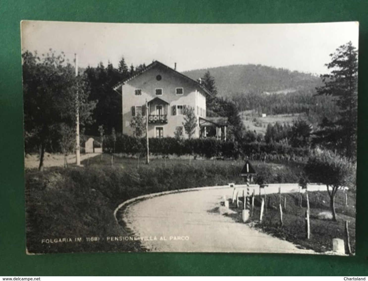 Cartolina Folgaria - Pensione Villa Al Parco - 1951 - Trento