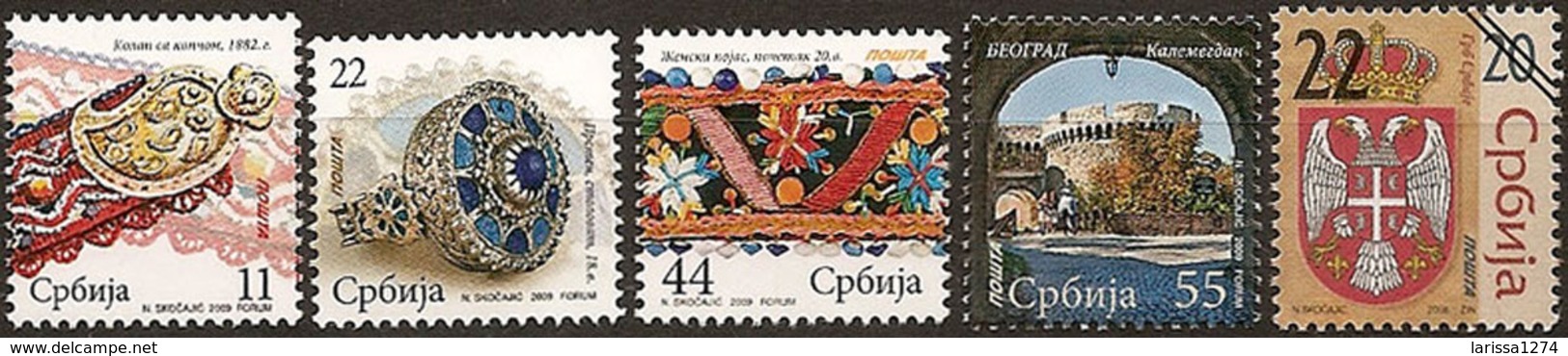 SERBIA 2009 Definitive Complete Year MNH - Komplette Jahrgänge