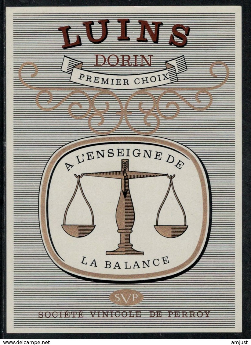 Etiquette De Vin // Luins, Signe Du Zodiac "La Balance" - Altri & Non Classificati