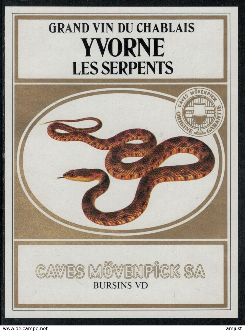 Etiquette De Vin // Yvorne, Les Serpents - Other & Unclassified