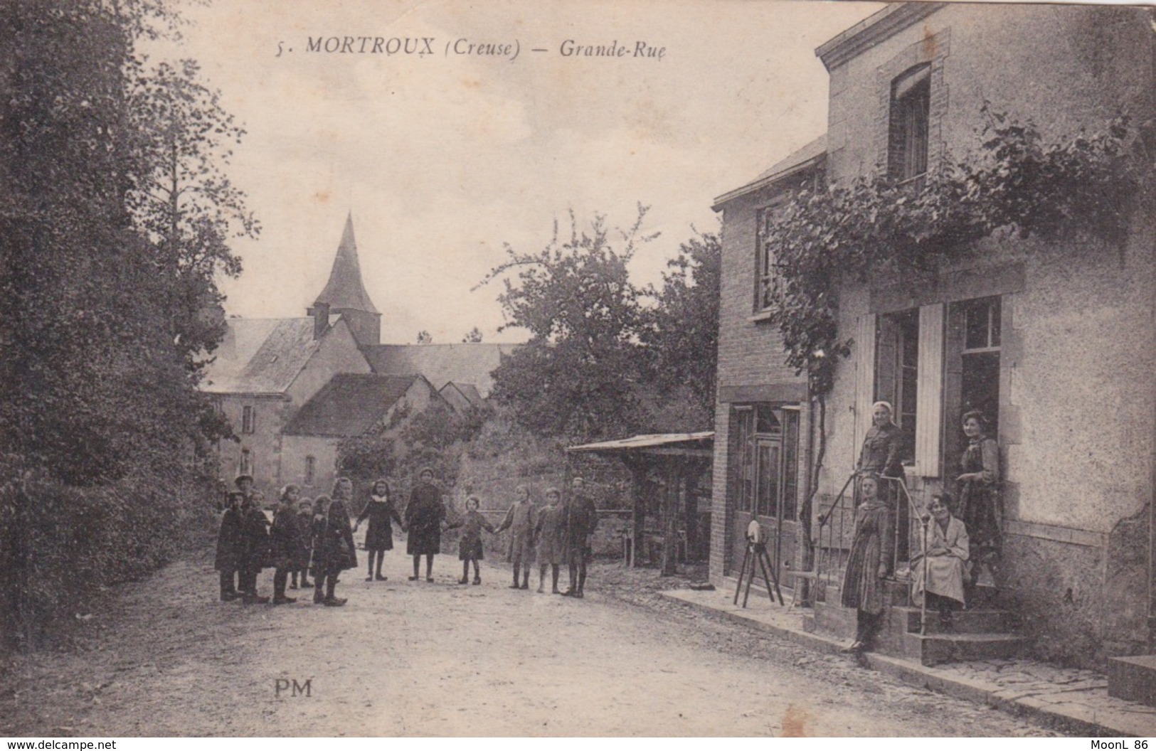 23 - MORTROUX CREUSE - GRANDE RUE - Autres & Non Classés