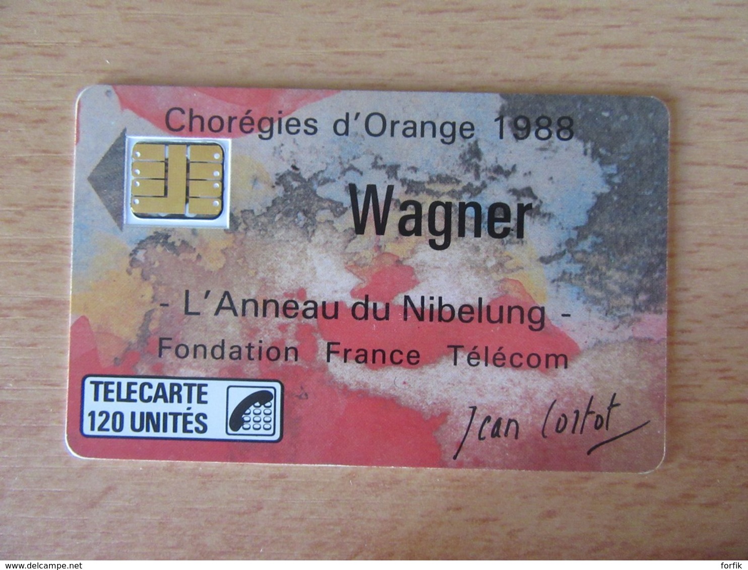 France - Télécarte Wagner F24A 120U - 150 000 Ex - 1988 - Utilisée - SC3 - TBE - 1988