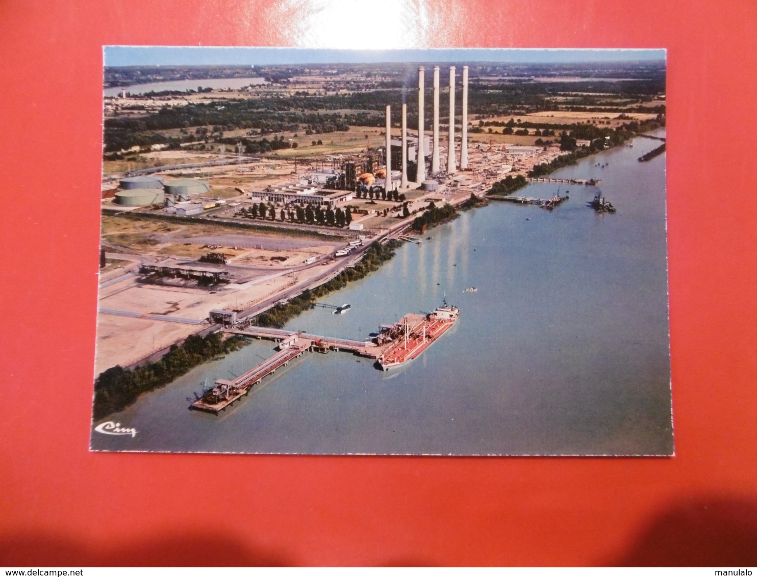 D 33 - Bec D'ambès - Confluent De La Garonne Et De La Dordogne, Vue Aérienne, Le Complexe Industriel - Altri & Non Classificati