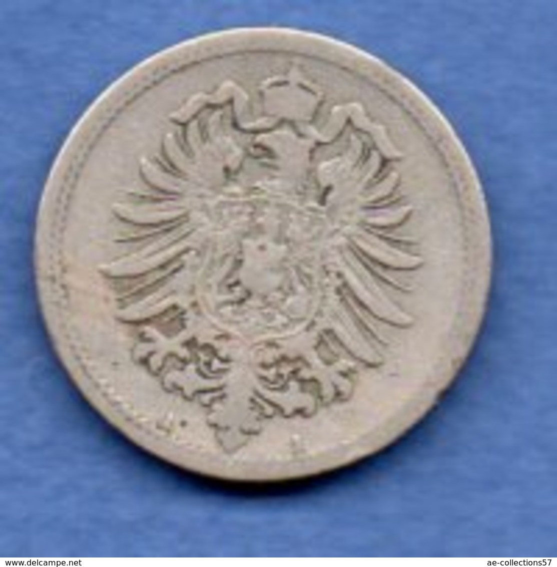 Allemagne  -  10 Pfennig 1875 A  -  état TB - 10 Pfennig