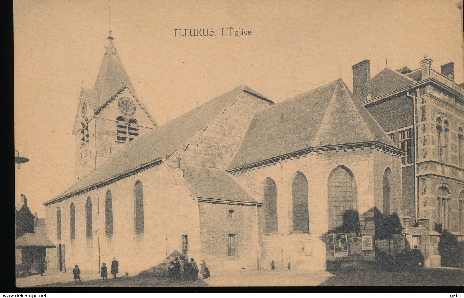 Belgique -- Fleurus -- L'Eglise - Fleurus