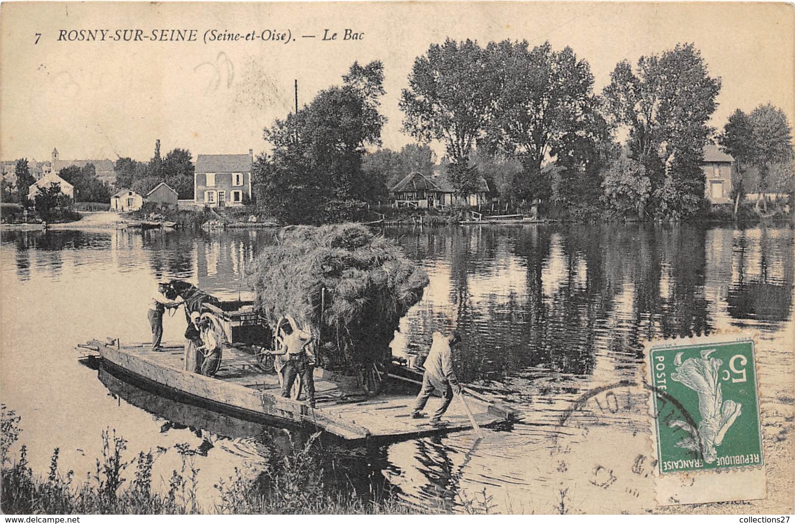 78-ROSNY-SUR-SEINE-LE BAC - Rosny Sur Seine