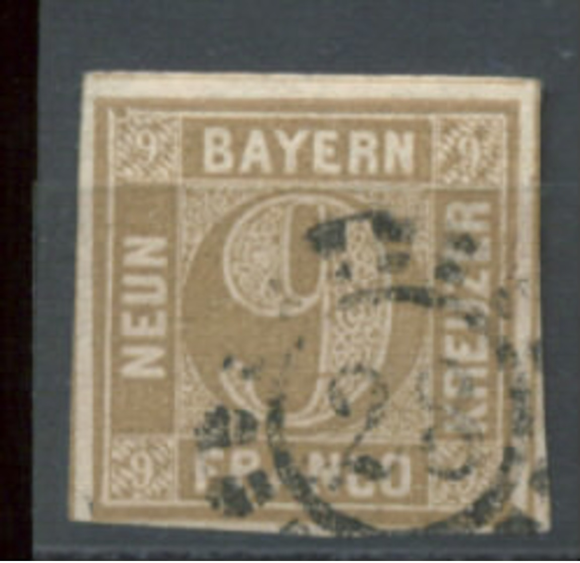 Bayern Nr. 11 Mühlradstempel 28 Augsburg - Sonstige & Ohne Zuordnung