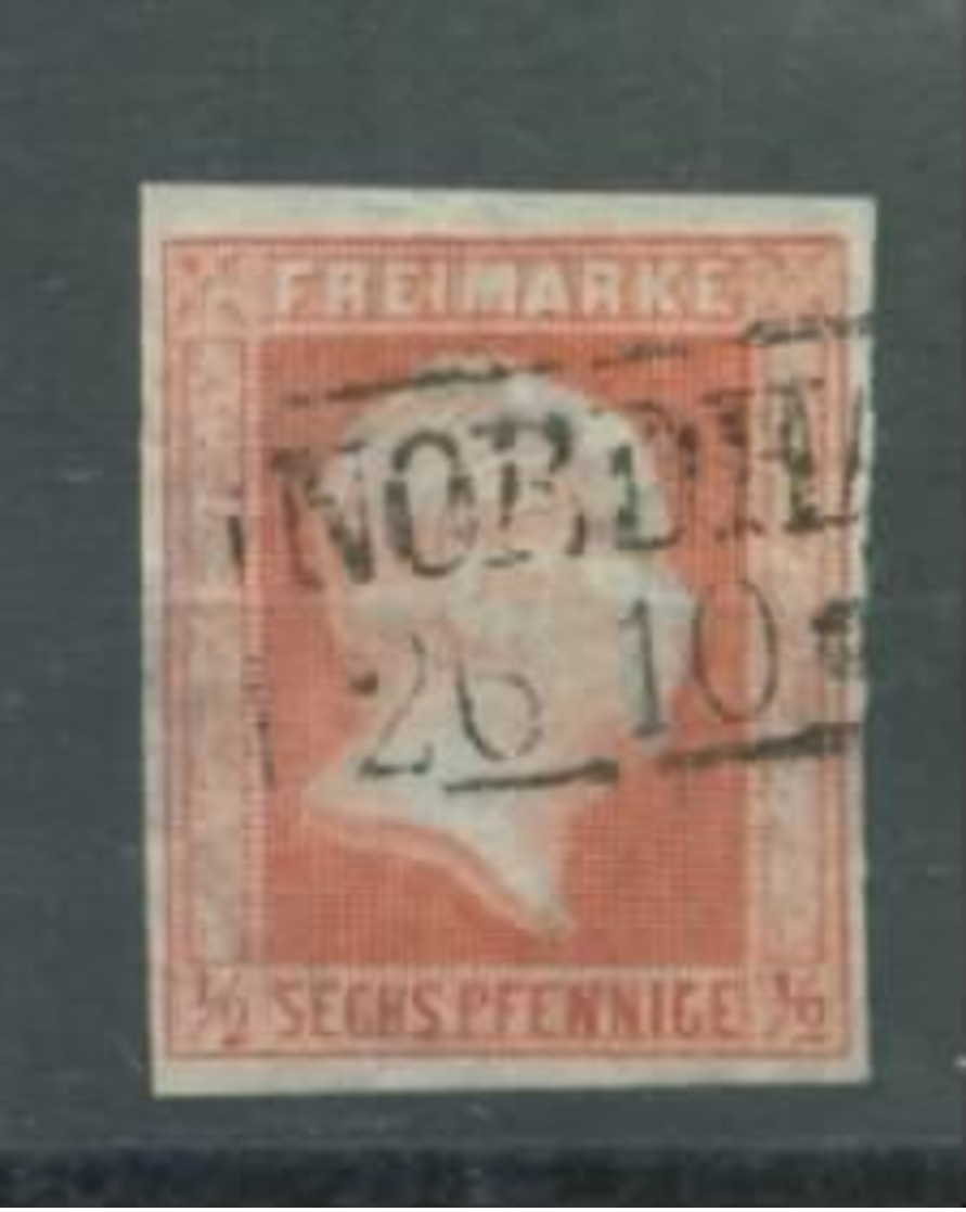 Preußen Nr. 1 Gestempelt Nordhausen 65 Euro Michel - Other & Unclassified