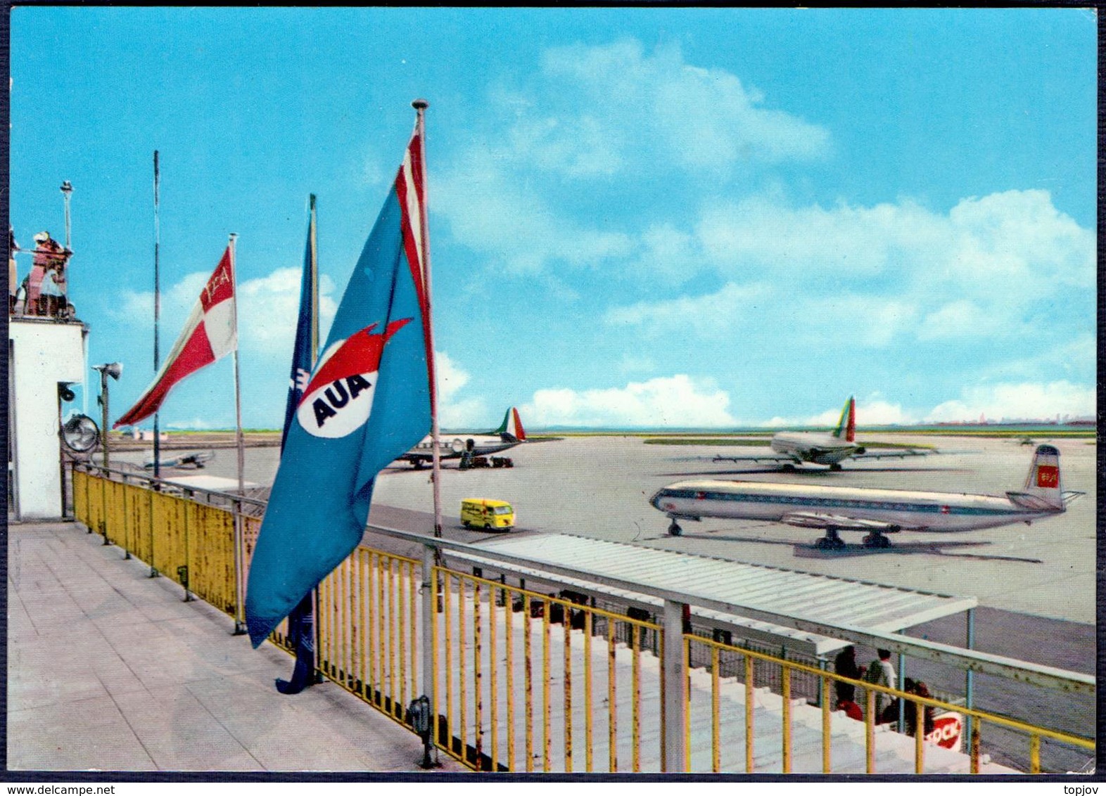 ITALIA - VENEZIA  TESSERA  - Aeroporto  MARCO  POLO - 1965 - Aerodrome