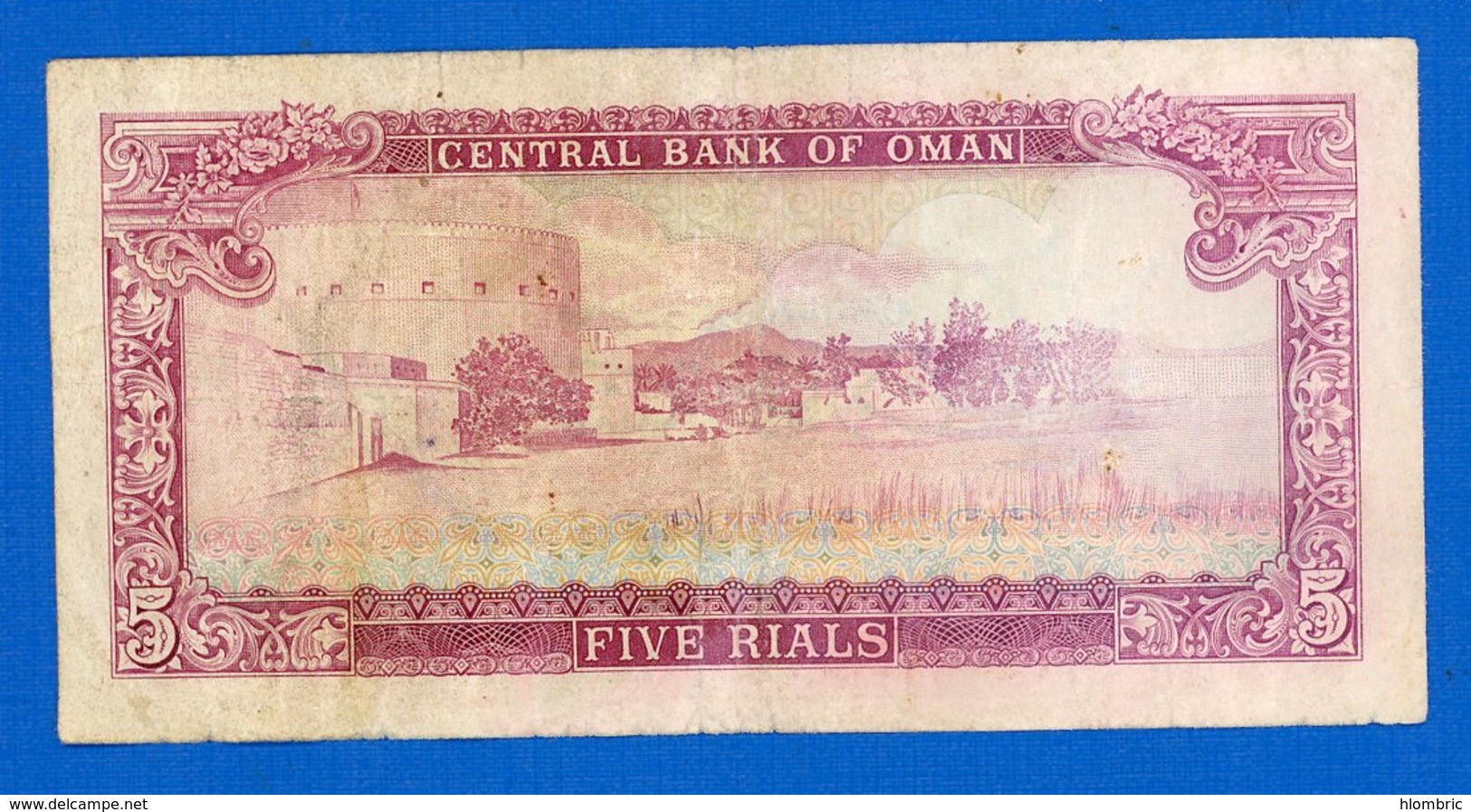 Oman  5 Riais  1977 - Oman