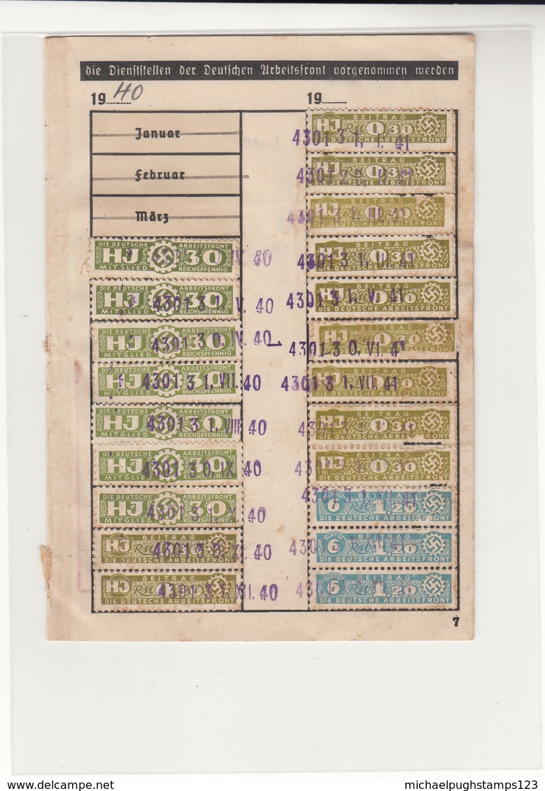 Germany / Revenue Stamps - Other & Unclassified