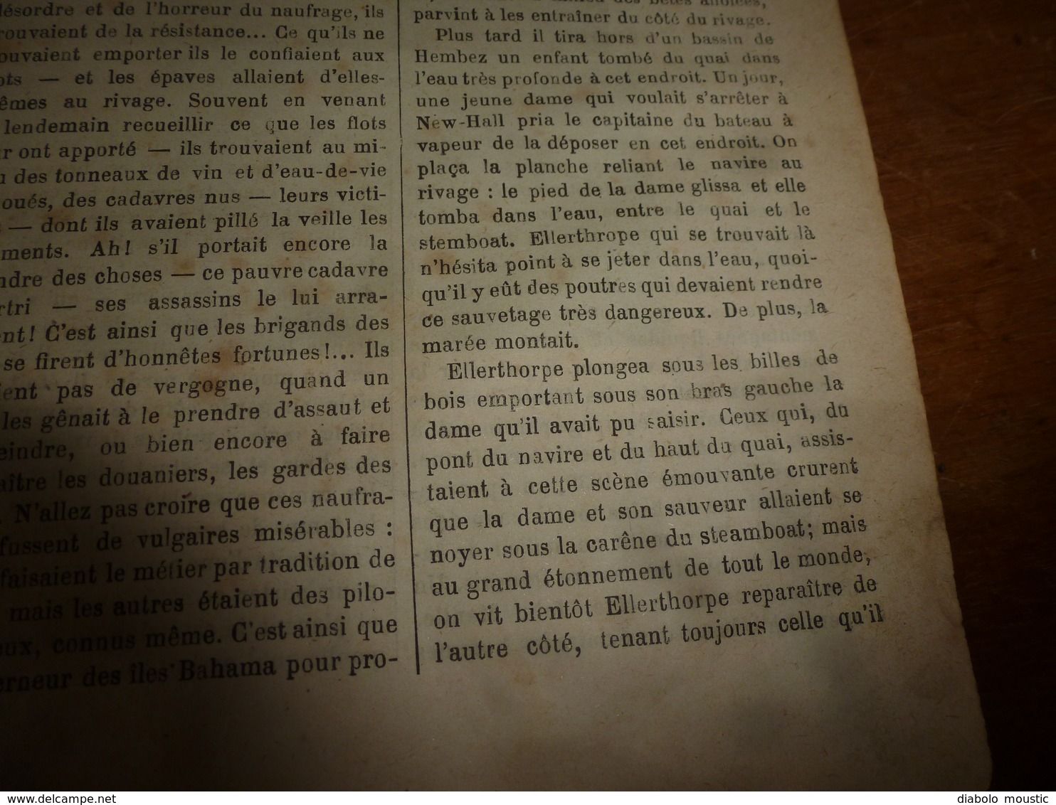 1882 JDV:English Rescuers (Ellerthorpe,Buxton,John Mantle,William Darling,etc);Voyages De La Junon (Madère:suite);etc - 1850 - 1899