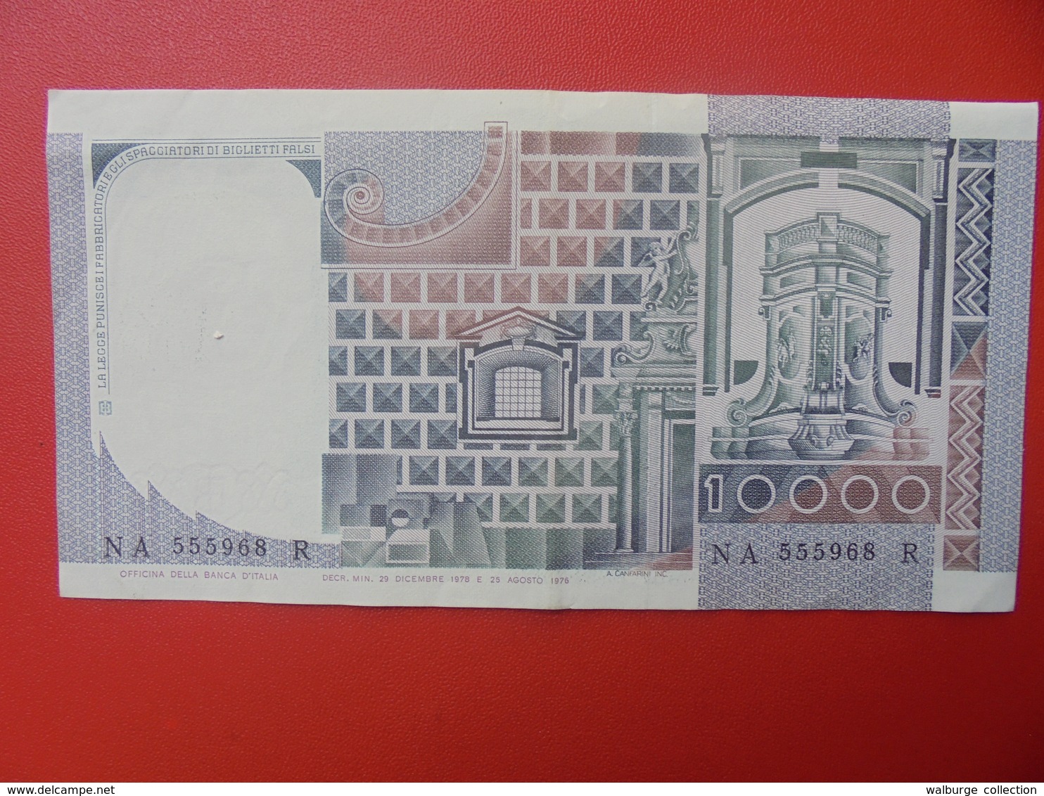 ITALIE 10.000 LIRE 1976-84 CIRCULER BELLE QUALITE (B.5) - 10000 Lire