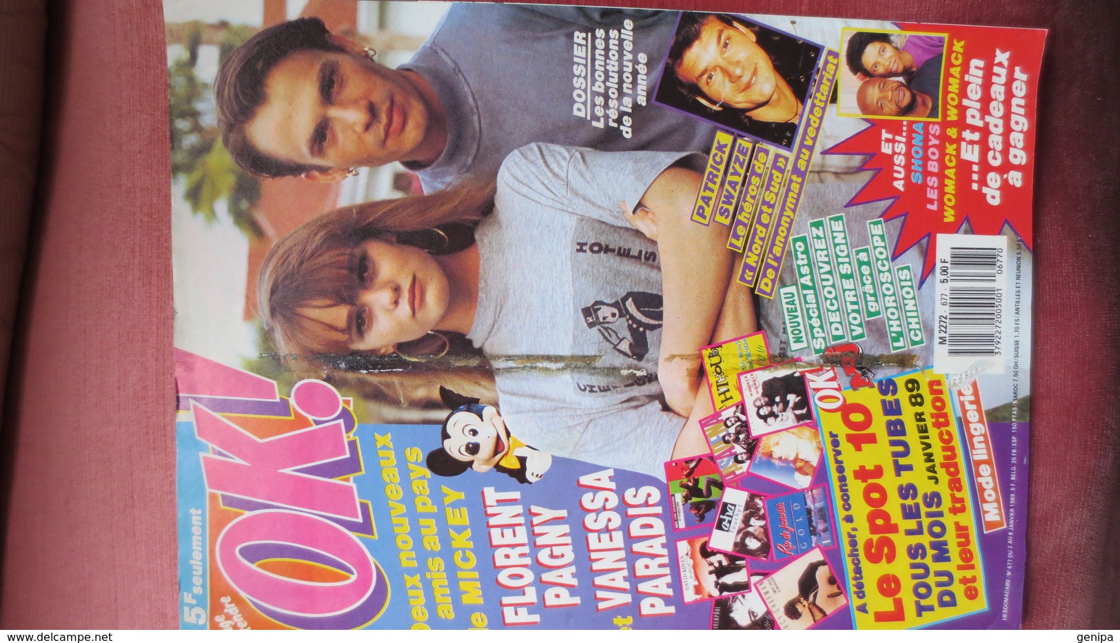 MAGAZINE OK. N° 677. 1989. (Scan Sommaire) - People