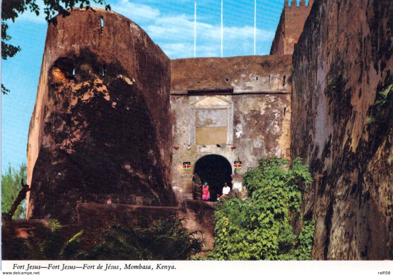 1 AK Kenia * Fort Jesus Eine Festung In Mombasa - 1593 Erbaut Auf Mombasa Island - Seit 2011 UNESCO Weltkulturerbe * - Kenia