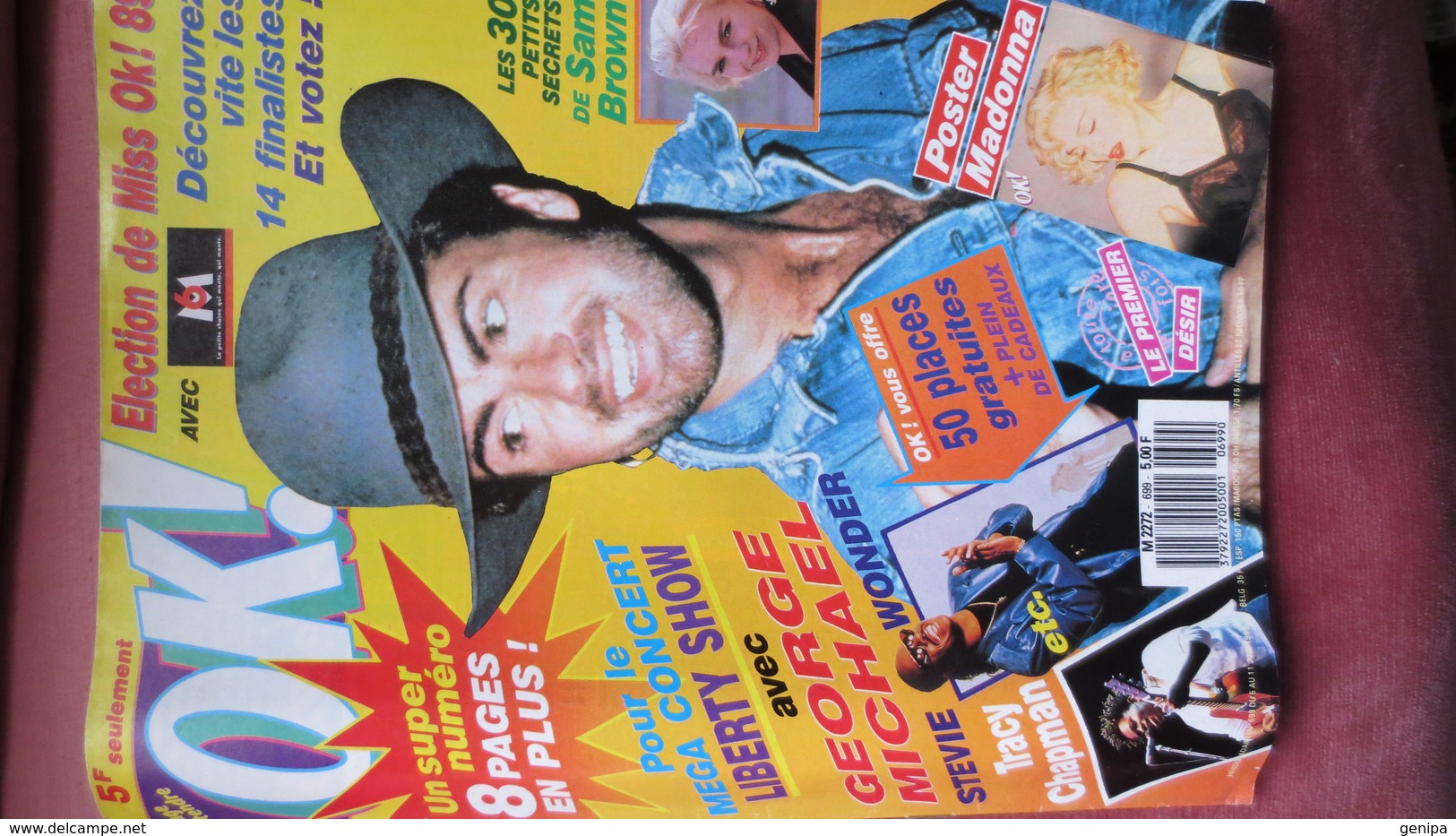 MAGAZINE OK. N° 699. 1989. (Scan Sommaire) - People