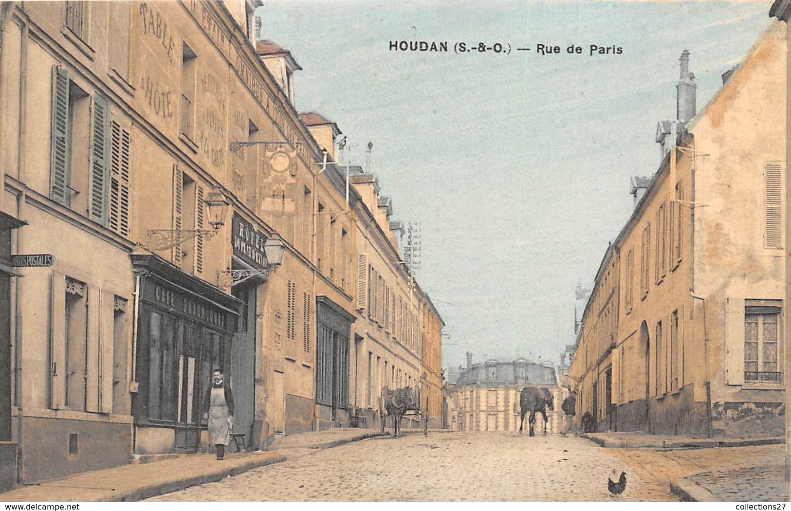 78-HOUDAN- RUE DE PARIS - Houdan