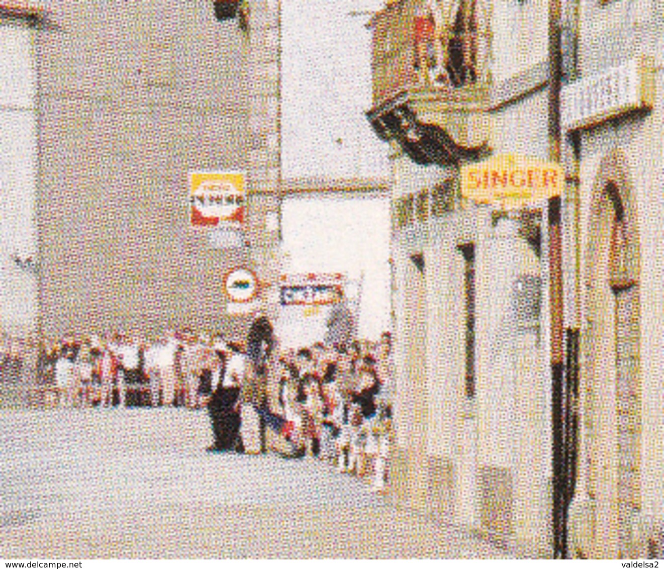 CASTELDELPIANO - GROSSETO - CORSE DEI CAVALLI - INSEGNA PUBBLICITARIA BIRRA PERONI - SINGER - 1978 - Taranto
