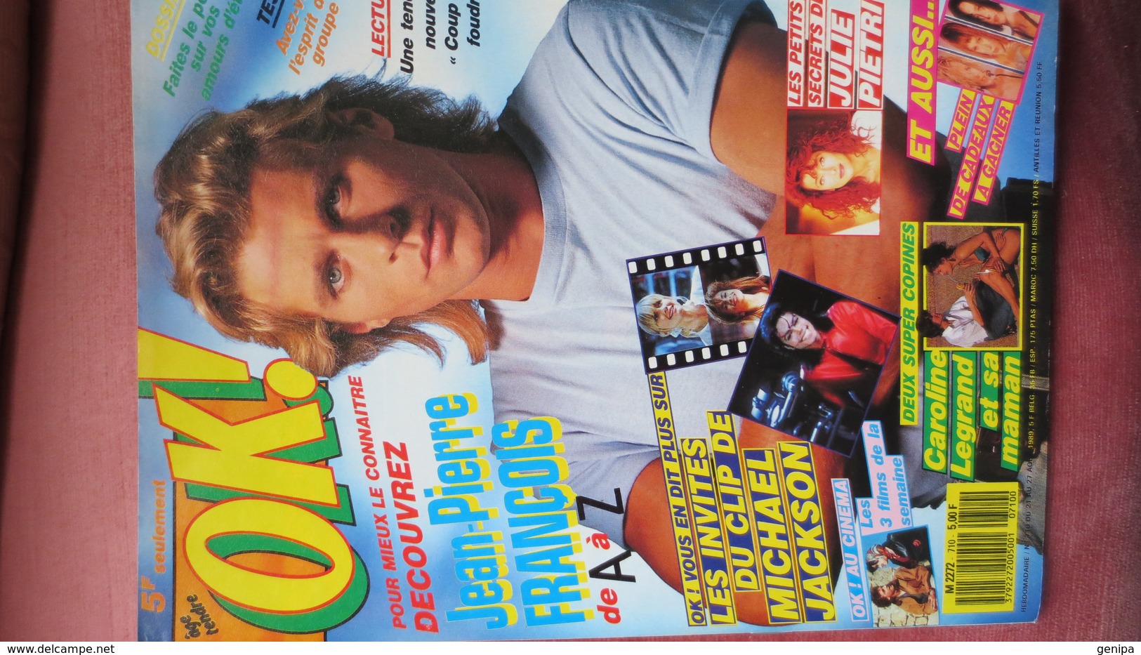 MAGAZINE OK. N° 710. 1989. (Scan Sommaire) - People