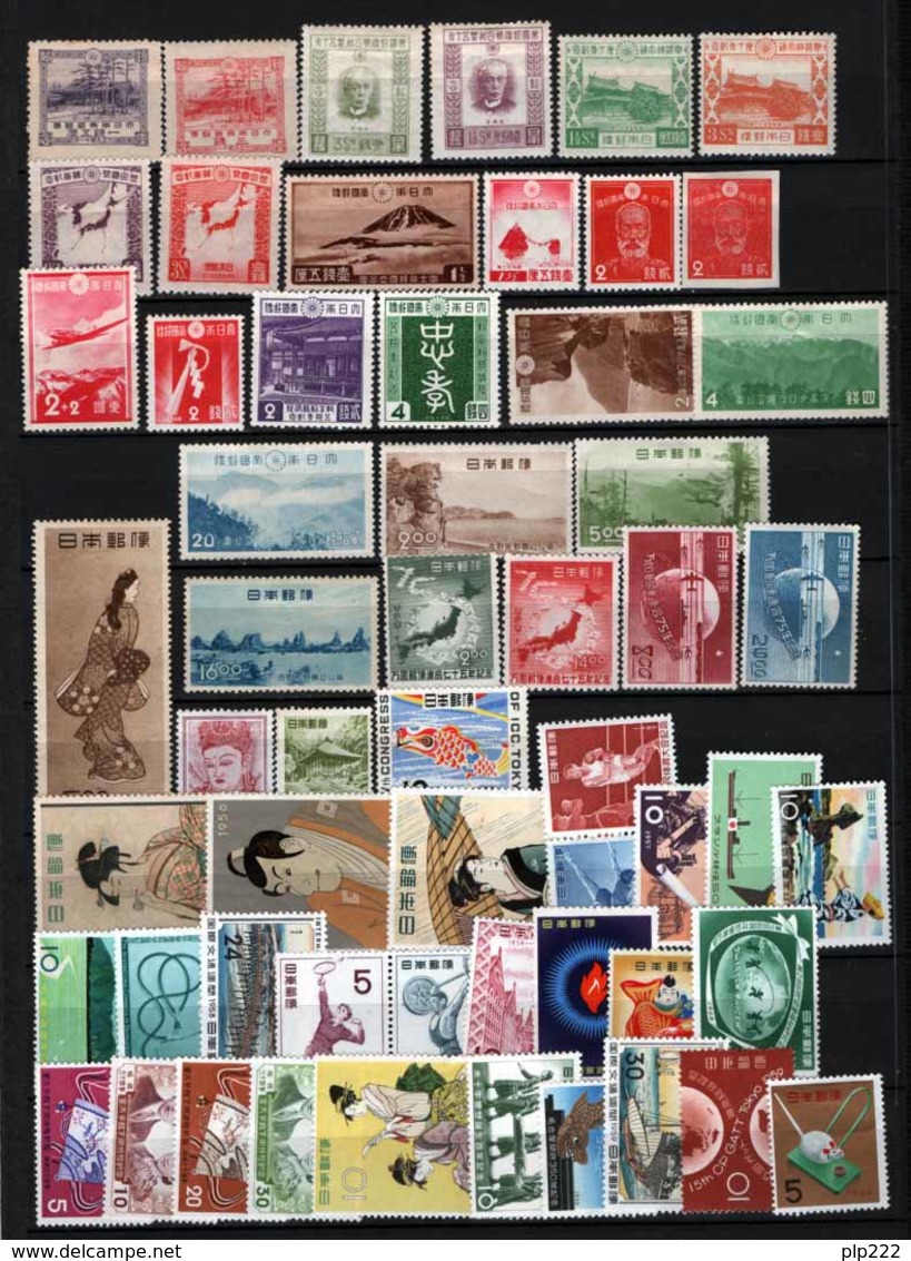 Giappone 1928/64 Accumulation 100 Val. */MH VF/F - Collections, Lots & Series