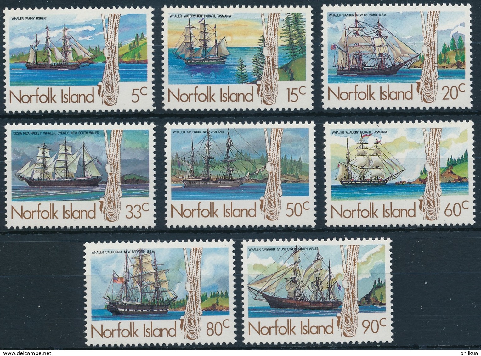 Norfolk Islnads - Postfrisch/** - Schiffe, Seefahrt, Segelschiffe, Etc. / Ships, Seafaring, Sailing Ships - Maritime