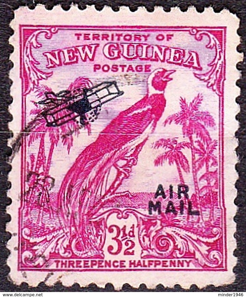 NEW GUINEA 1934 3.5d Aniline Carmine SG194a Used - Papua New Guinea
