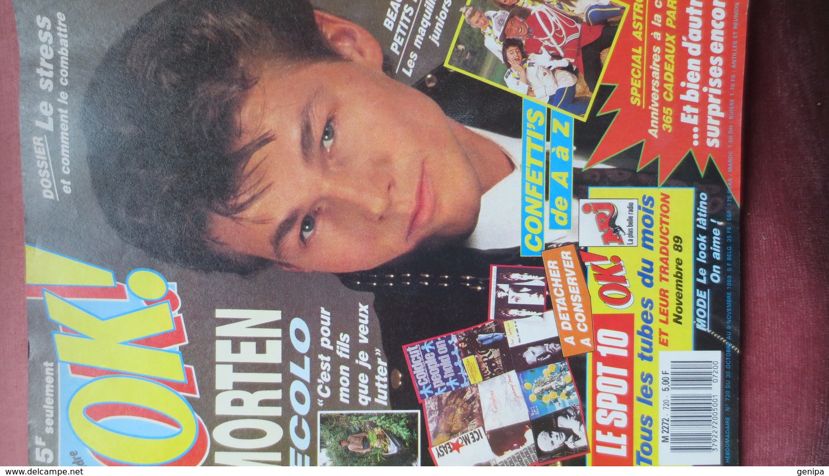 MAGAZINE OK. N° 720. 1989. (Scan Sommaire) - People