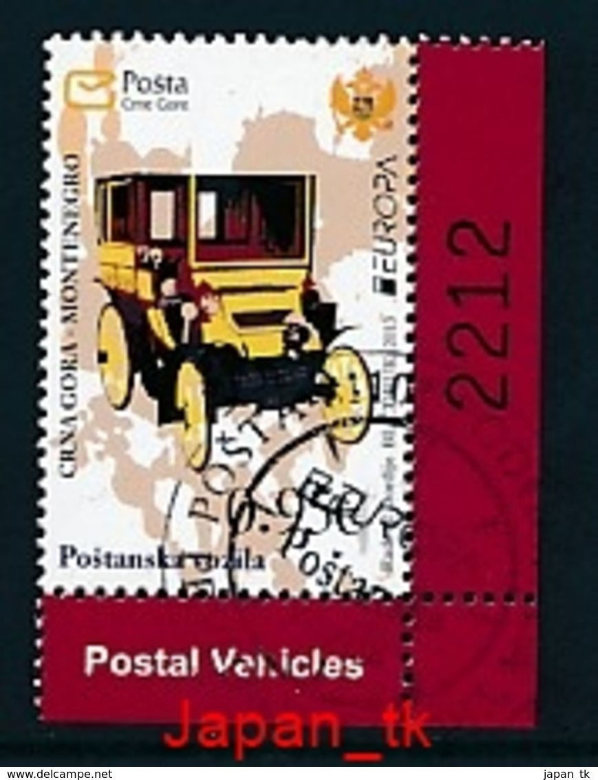 MONTENEGRO Mi.Nr. 328 EUROPA CEPT "  Postfahrzeuge " 2013 - Used - 2013