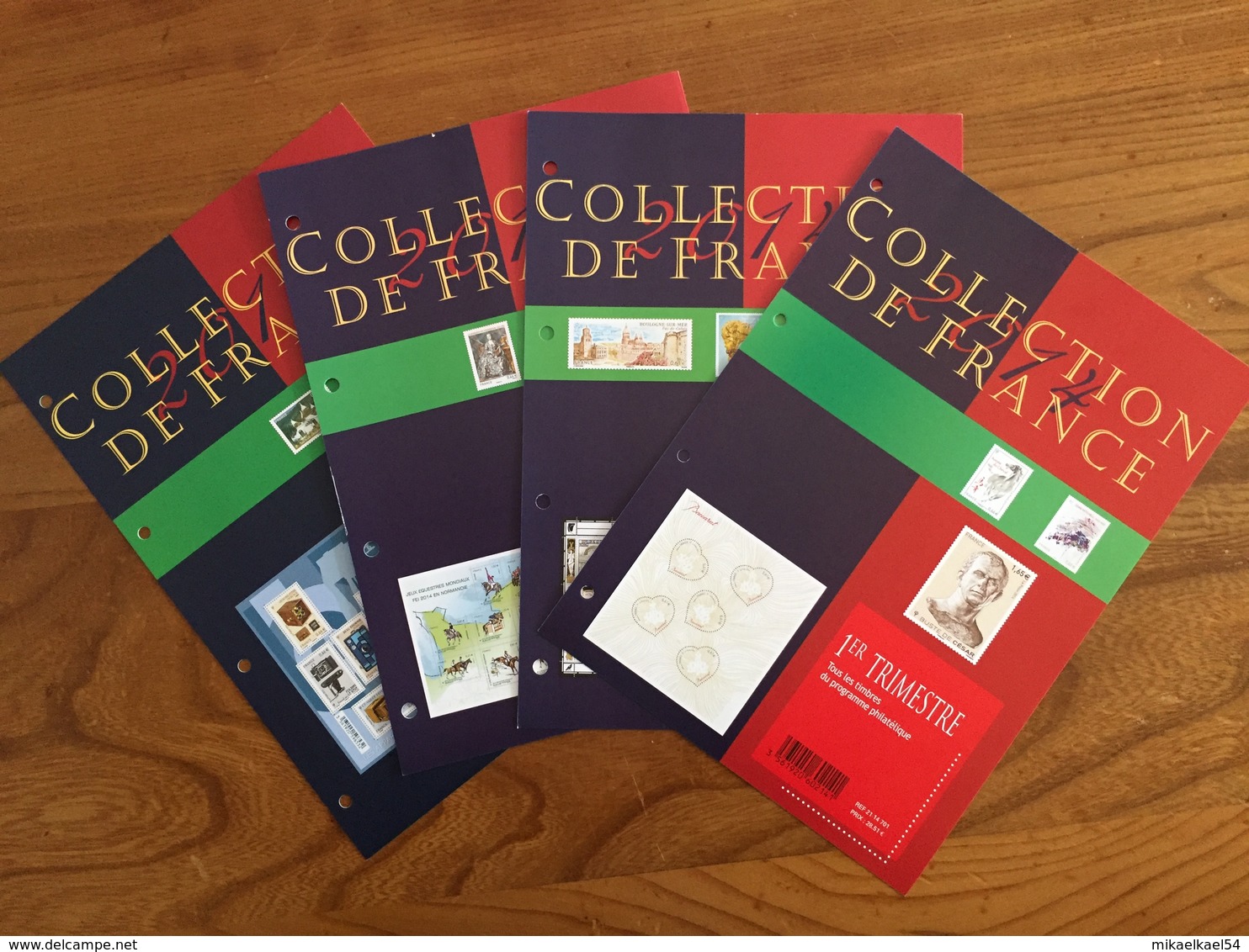 Collection Philatélique, Pochettes Trimestrielles - 2014 - Timbres Neufs MNH ** - 2010-2019