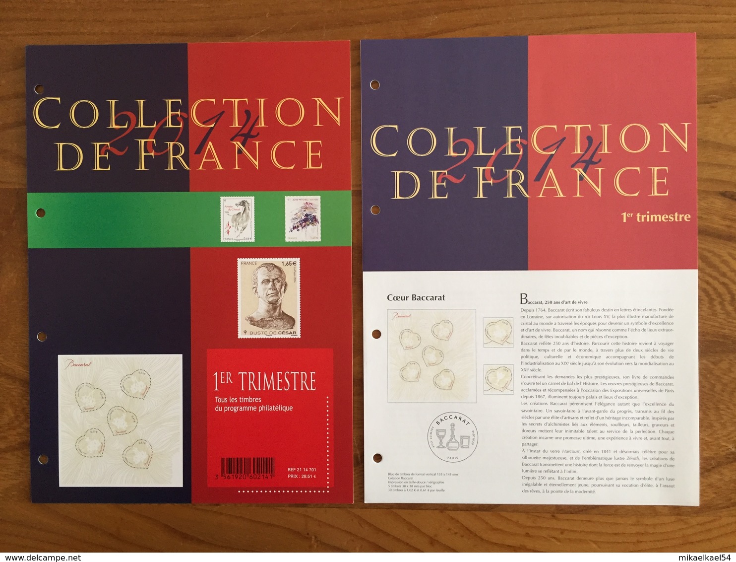 Collection Philatélique, Pochettes Trimestrielles - 2014 - Timbres Neufs MNH ** - 2010-2019