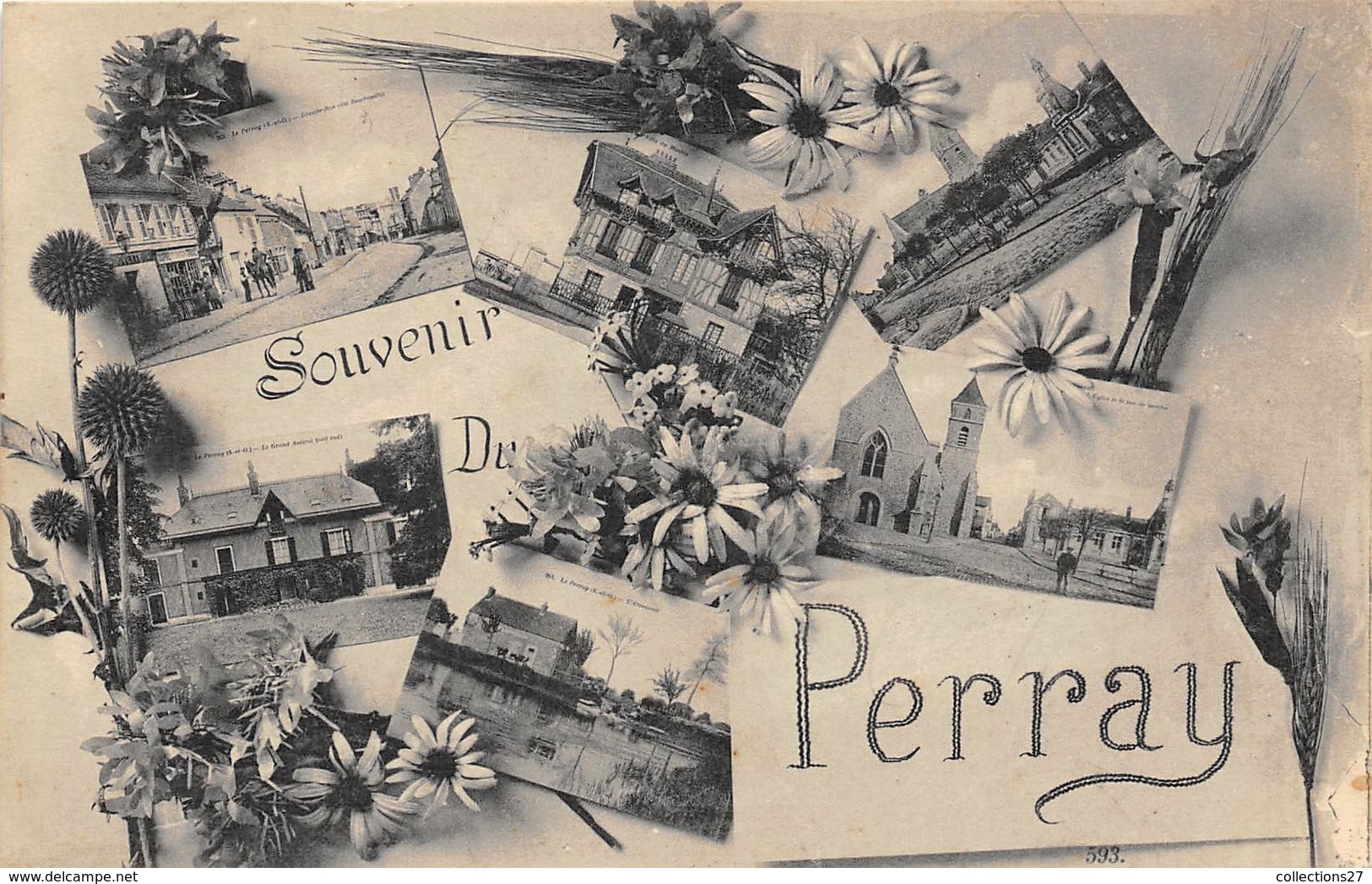 78-LE-PERRAY- SOUVENIR MULTIVUES - Le Perray En Yvelines