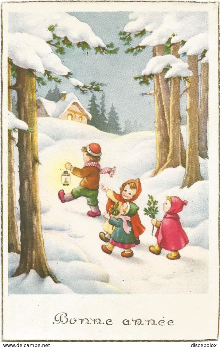 W4058 Bambini - Enfants - Children - Kinder - Nino - Illustrazione Illustration / Non Viaggiata - Scene & Paesaggi