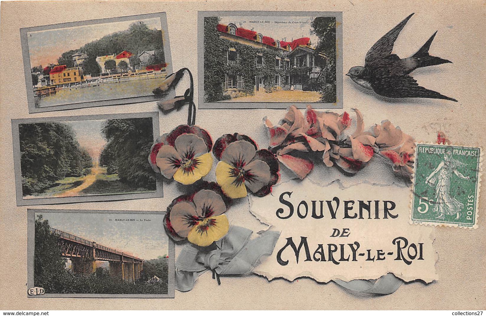 78-MARLY-LE-ROI- SOUVENIR MULTIVUES - Marly Le Roi