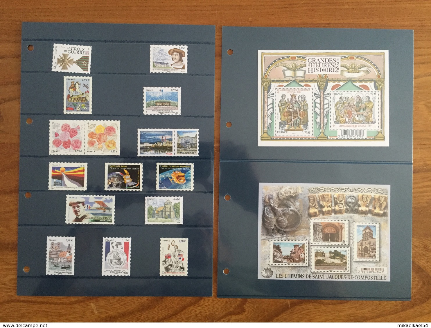 Collection Philatélique, Pochettes Trimestrielles - 2015 - timbres neufs MNH **