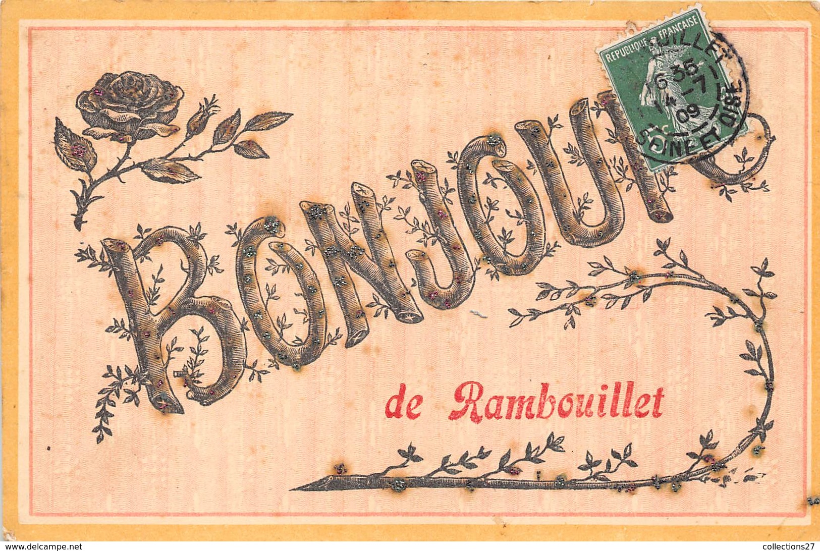 78-RAMBOUILLET- BONJOUR - Rambouillet