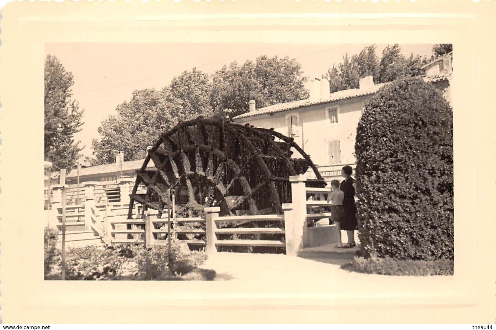 ¤¤  -  ISLE-sur-la-SORGUE   -  Cliché De La Roue à Aube En 1955  -  Voir Description  -  ¤¤ - L'Isle Sur Sorgue