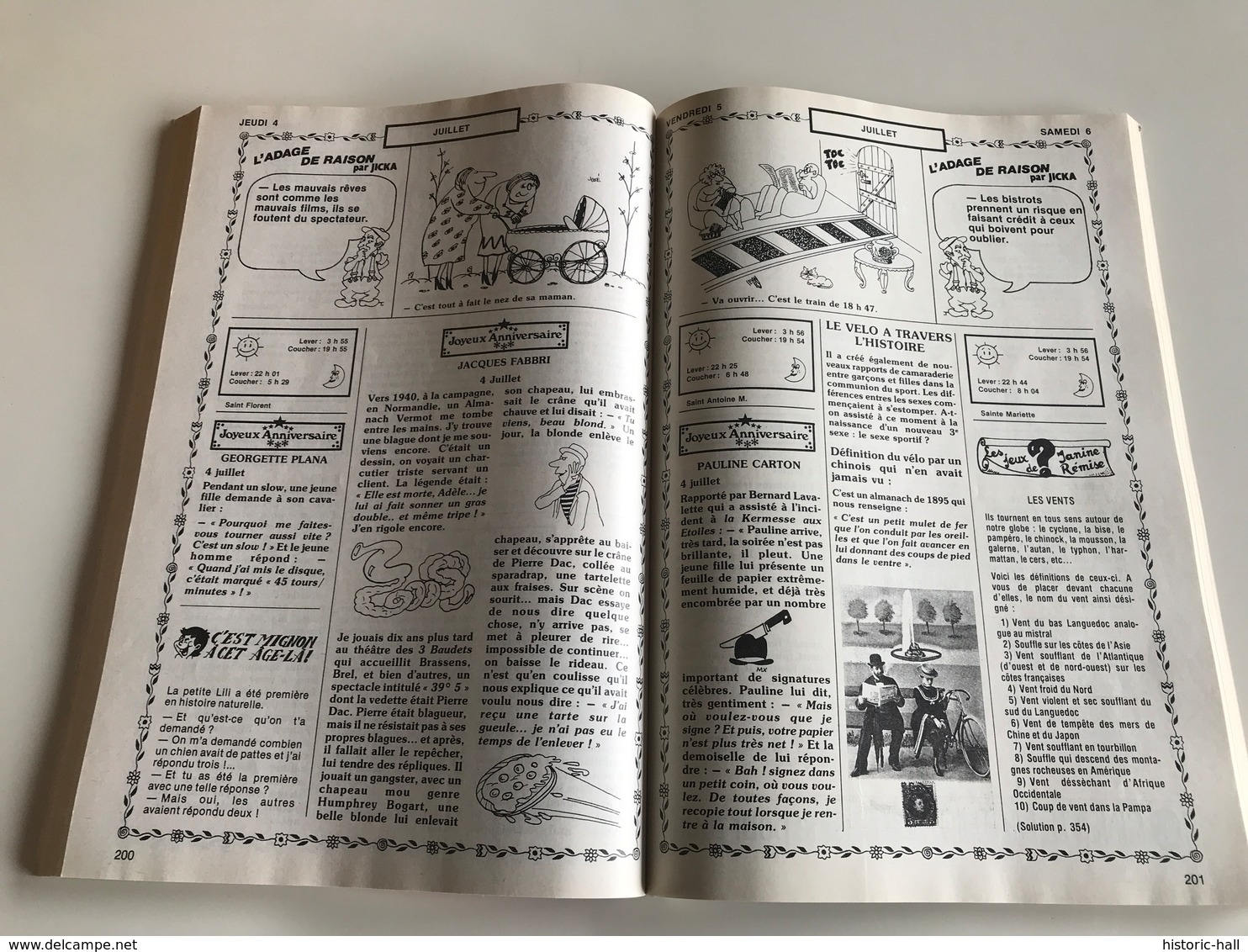 Almanach VERMOT 1985 - Tamaño Grande : 1981-90